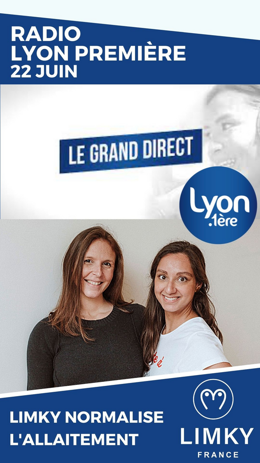Radio LYON PREMIÈRE - LIMKY : une marque de vêtements d'allaitement qui normalise l'allaitement, Le 22 juin 2021