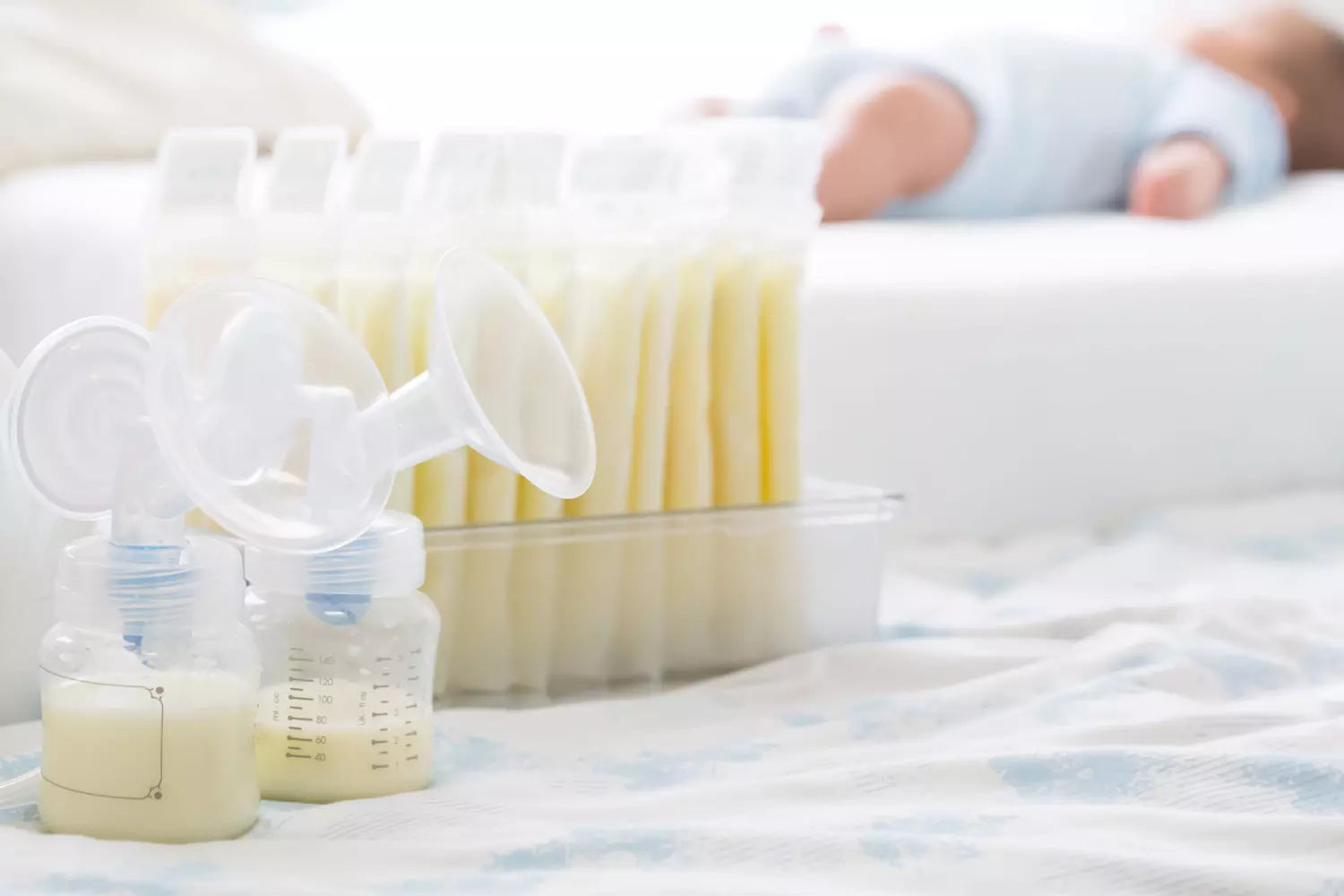 Congélateur de lait maternel, congélation rapide, stockage du lait maternel
