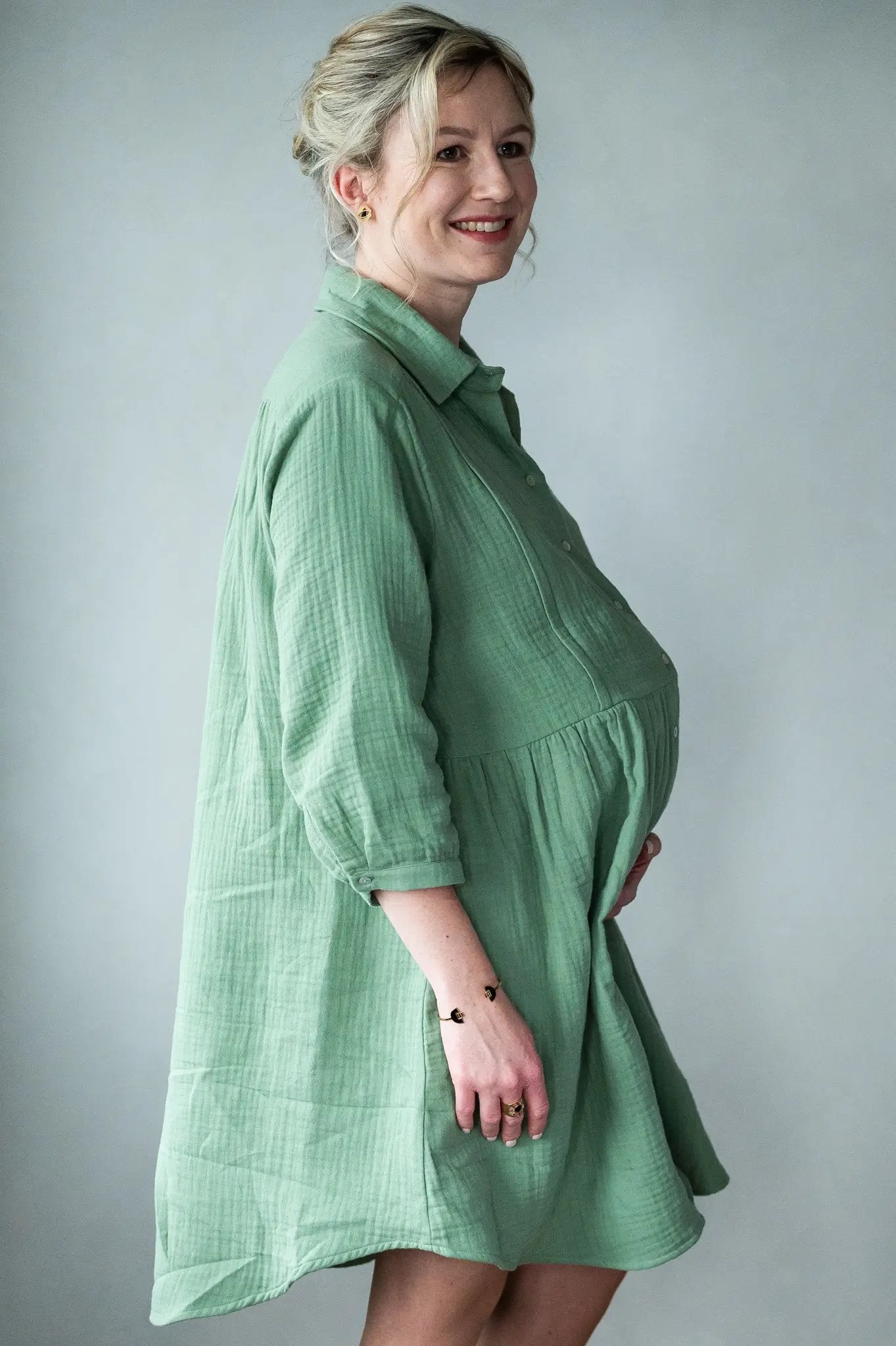 Robe grossesse et allaitement à niveaux