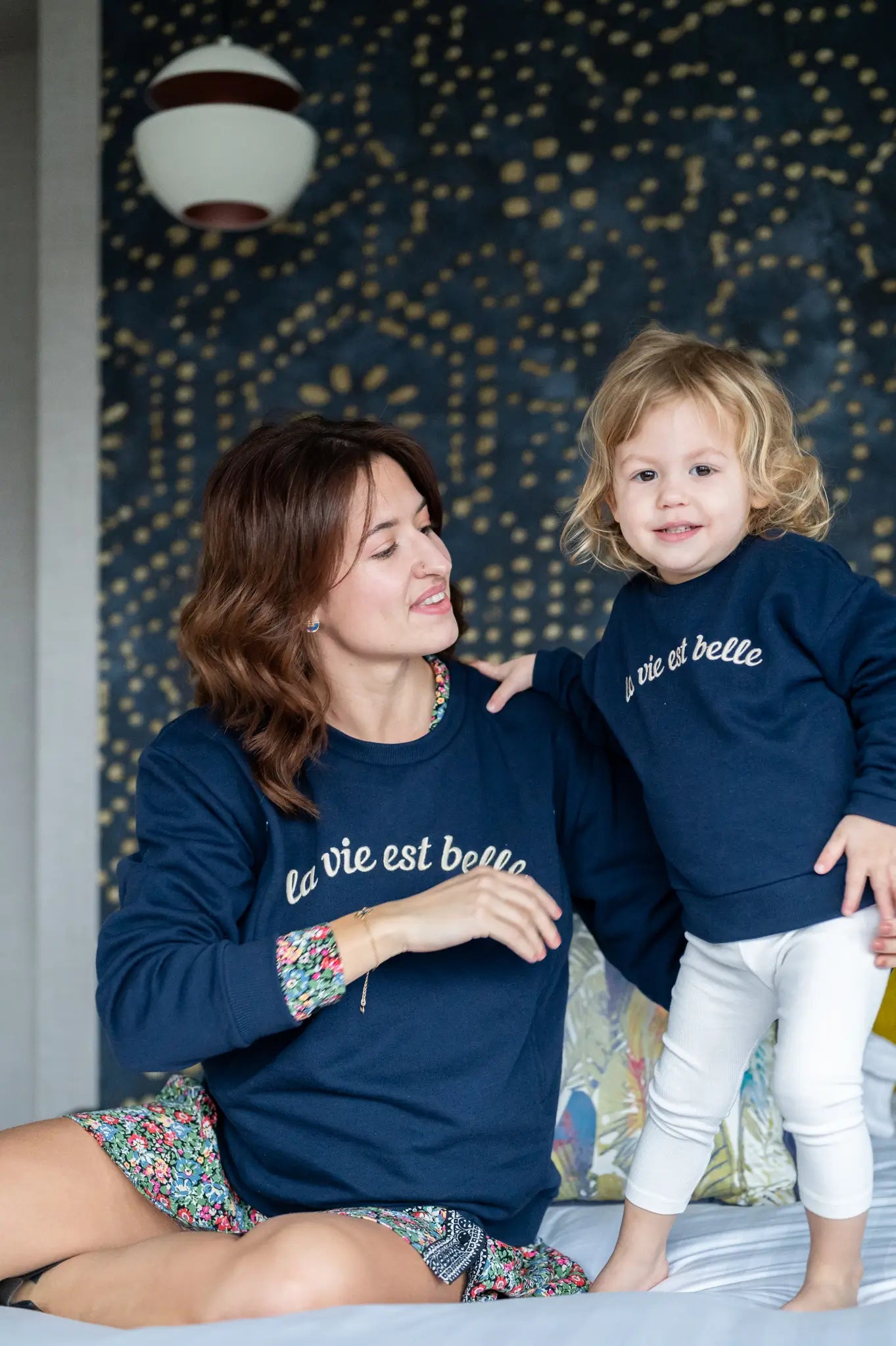 sweat maman enfant matchy matchy