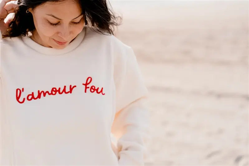 Sweat Grossesse et Allaitement "L'Amour Fou"