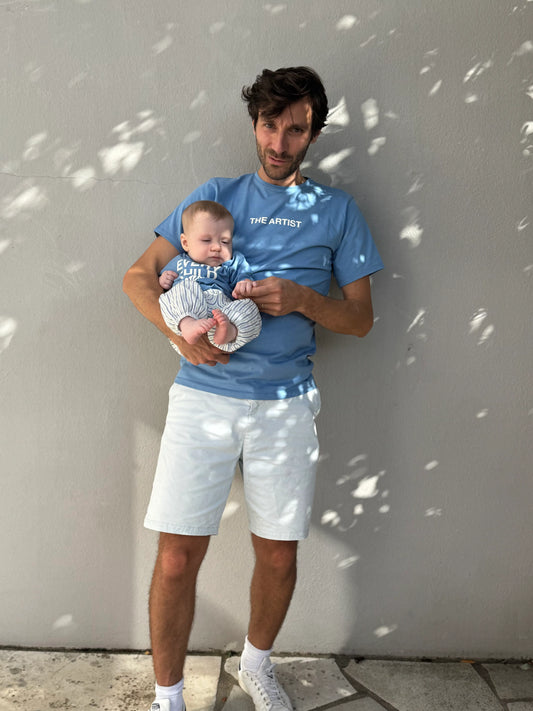 Duo de t-shirts Papa x Bébé « Les Artists »