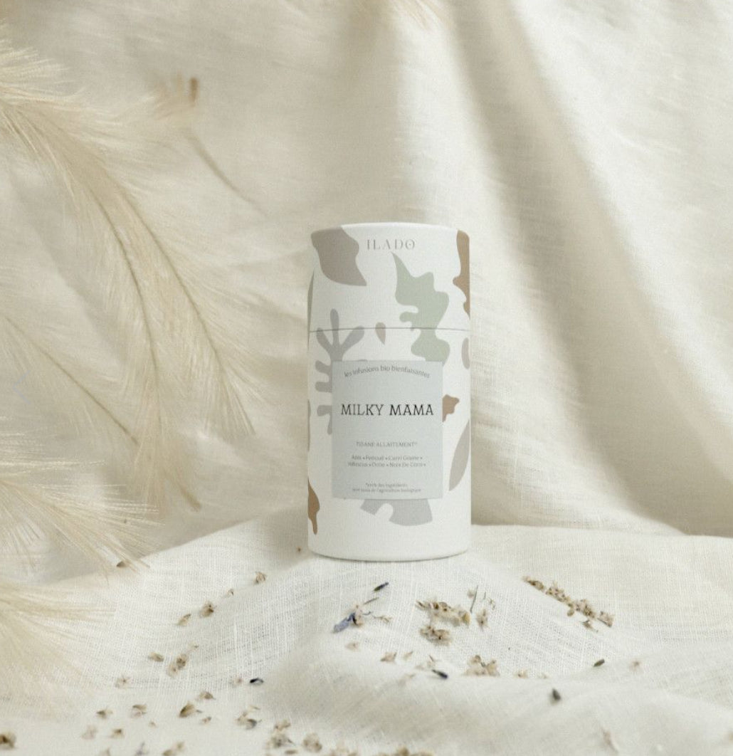 Tisane infusions bio pour booster la lactation lors de l'allaitement ILADO