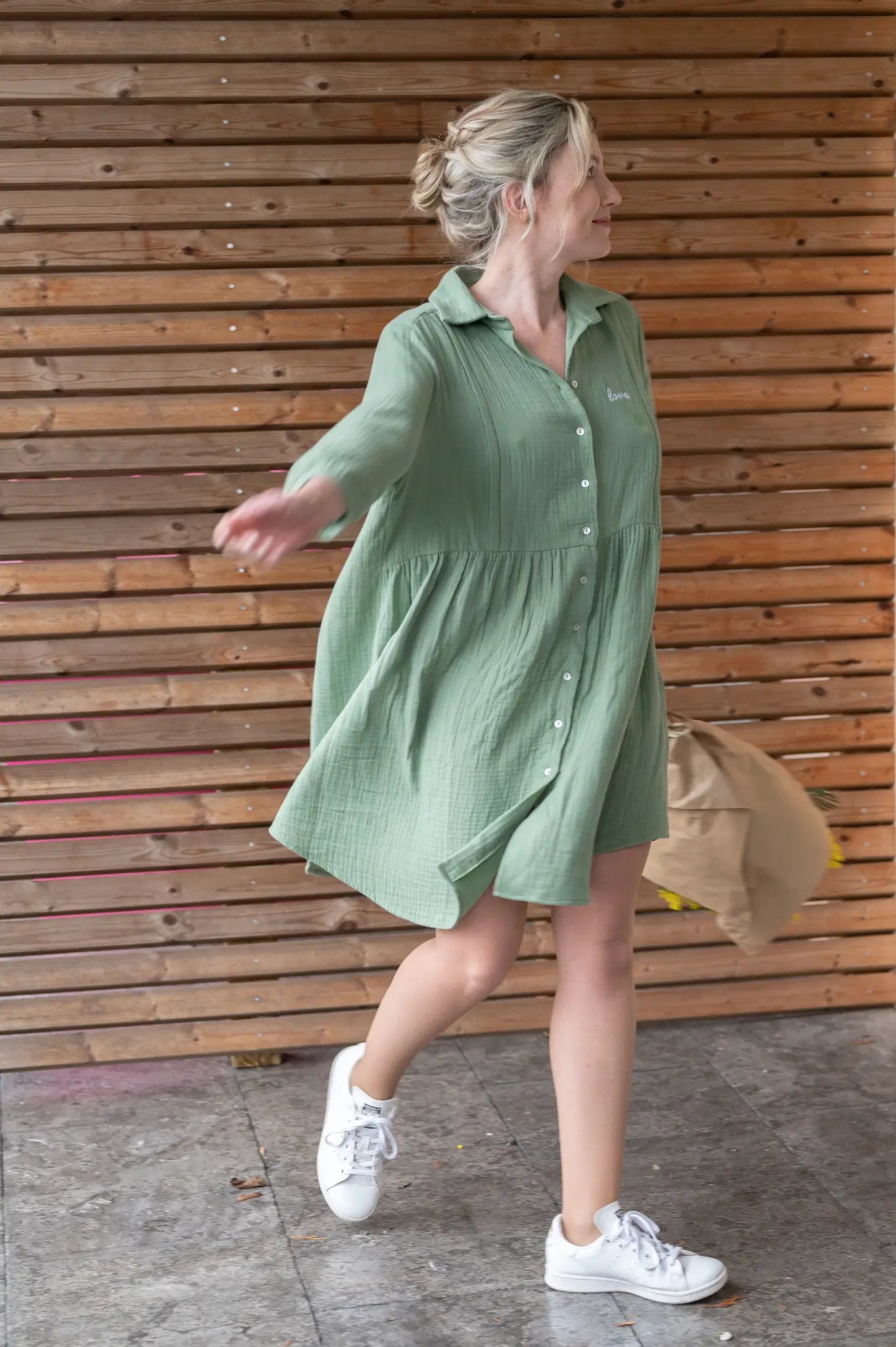 Robe Grossesse et Allaitement "LOVE"