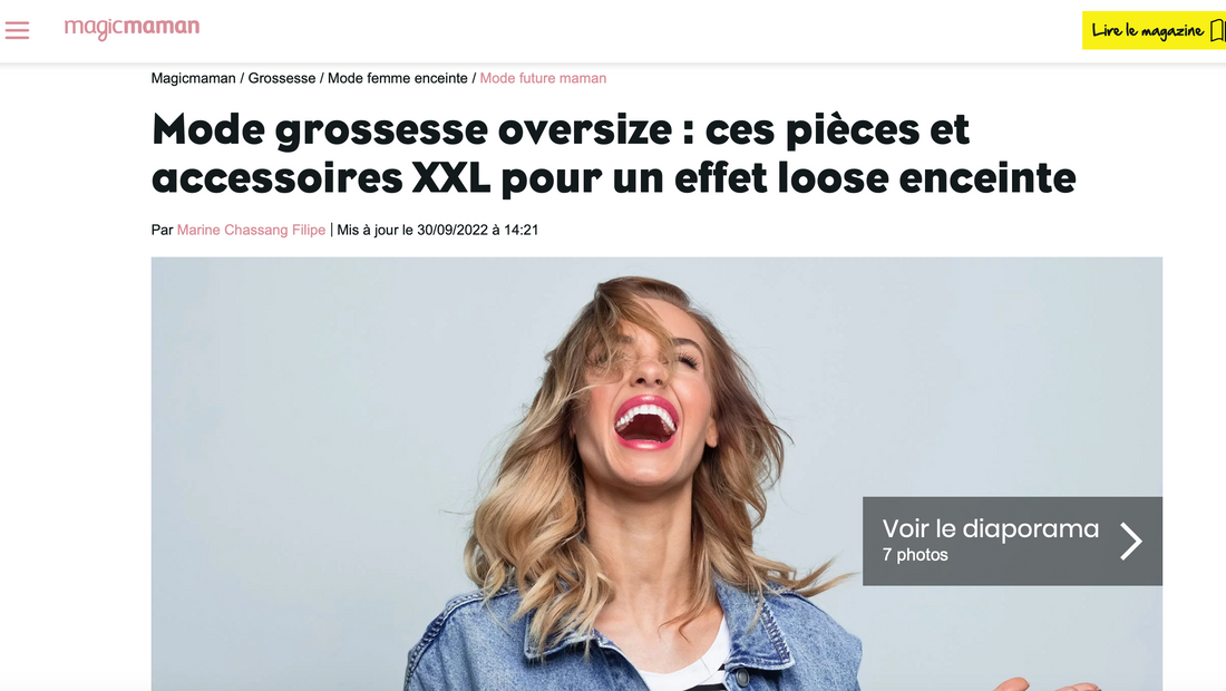 MagicMaman x Limky : sweat de grossesse et allaitement