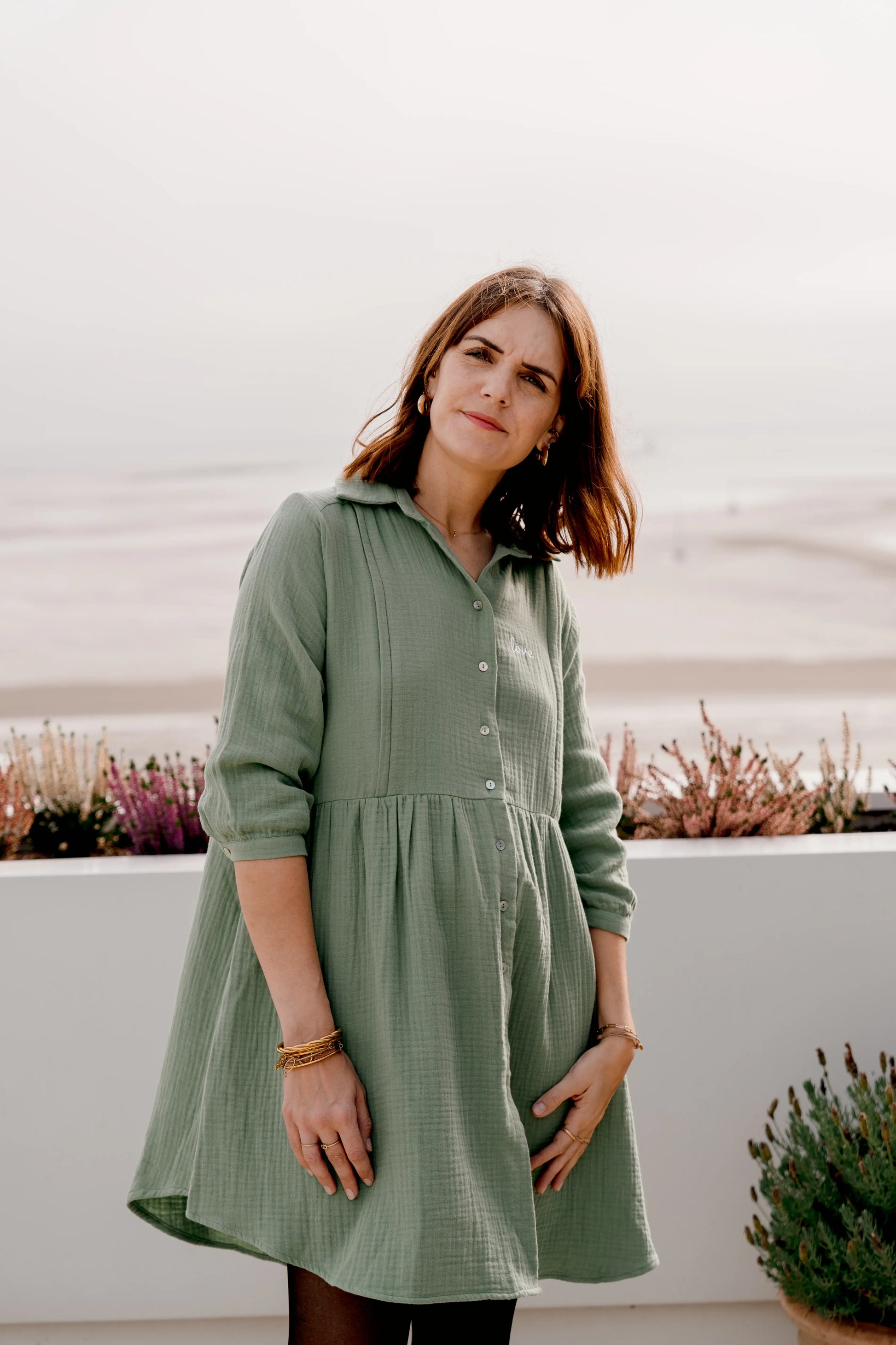 Chic and Practical Maternity and Nursing Dress LIMKY