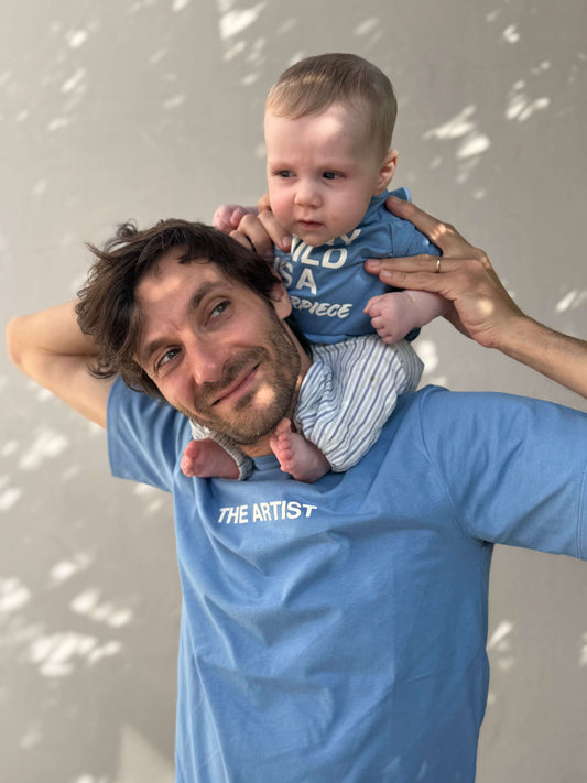 Duo de t-shirts Papa x Bébé « Les Artists »