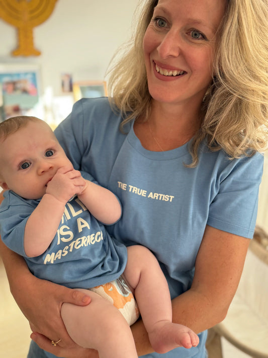 Duo de t-shirts Maman x bébé « Les artists »