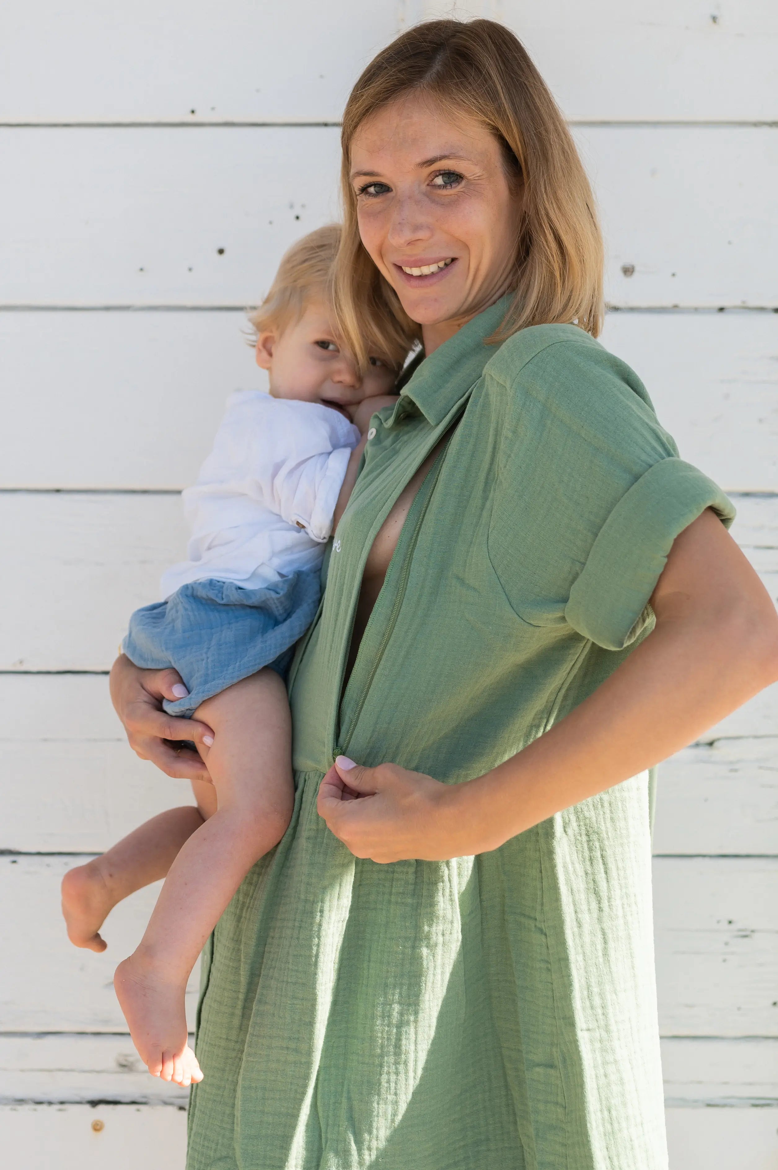 Robe de Grossesse et Allaitement Elégante et Pratique – LIMKY