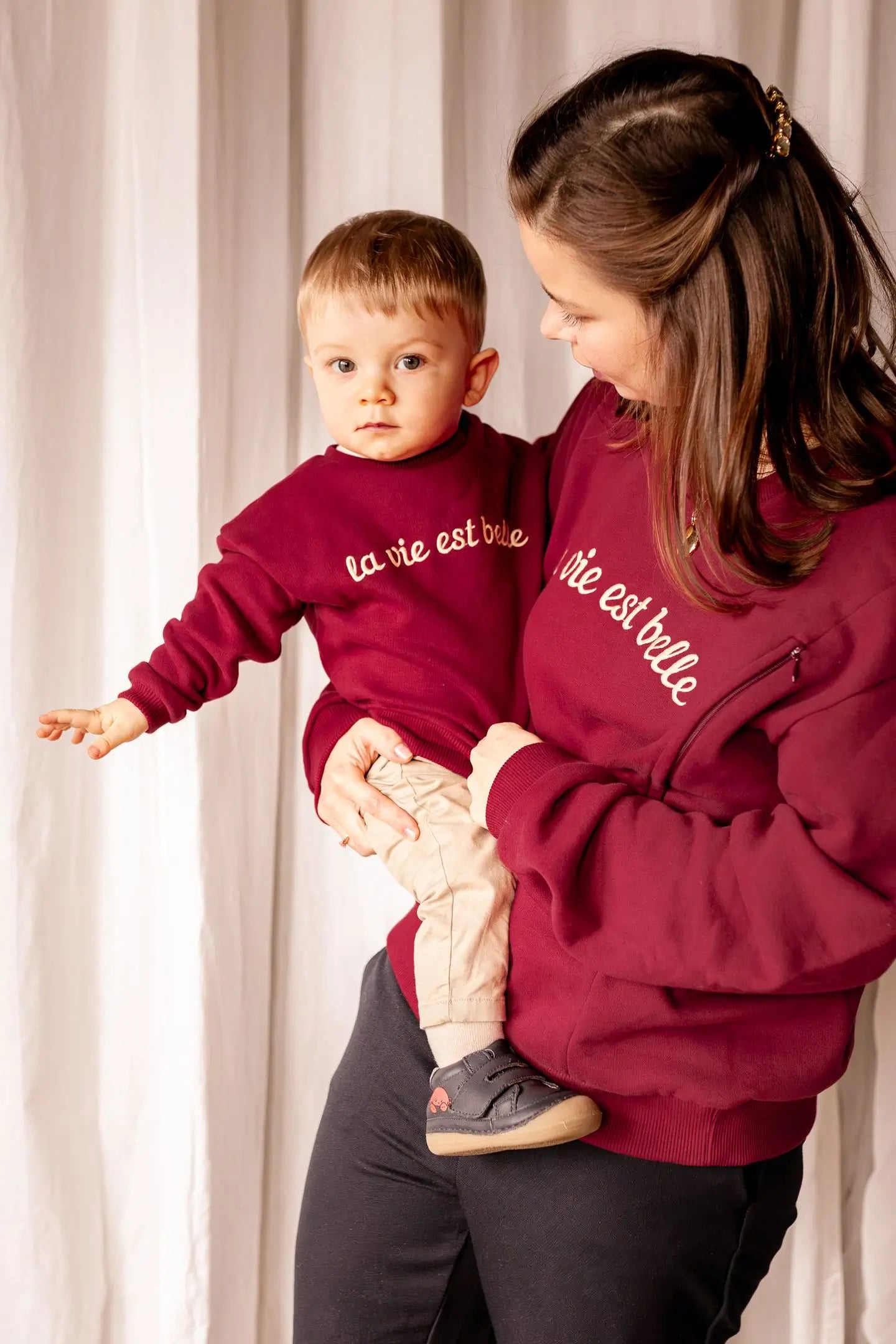 Sweat Enfant "La Vie Est Belle" (Précommande)