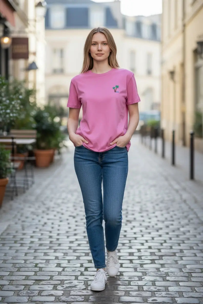 T-shirt Allaitement "Palmier"