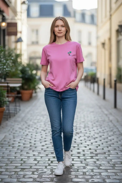 T-shirt Allaitement "Palmier"