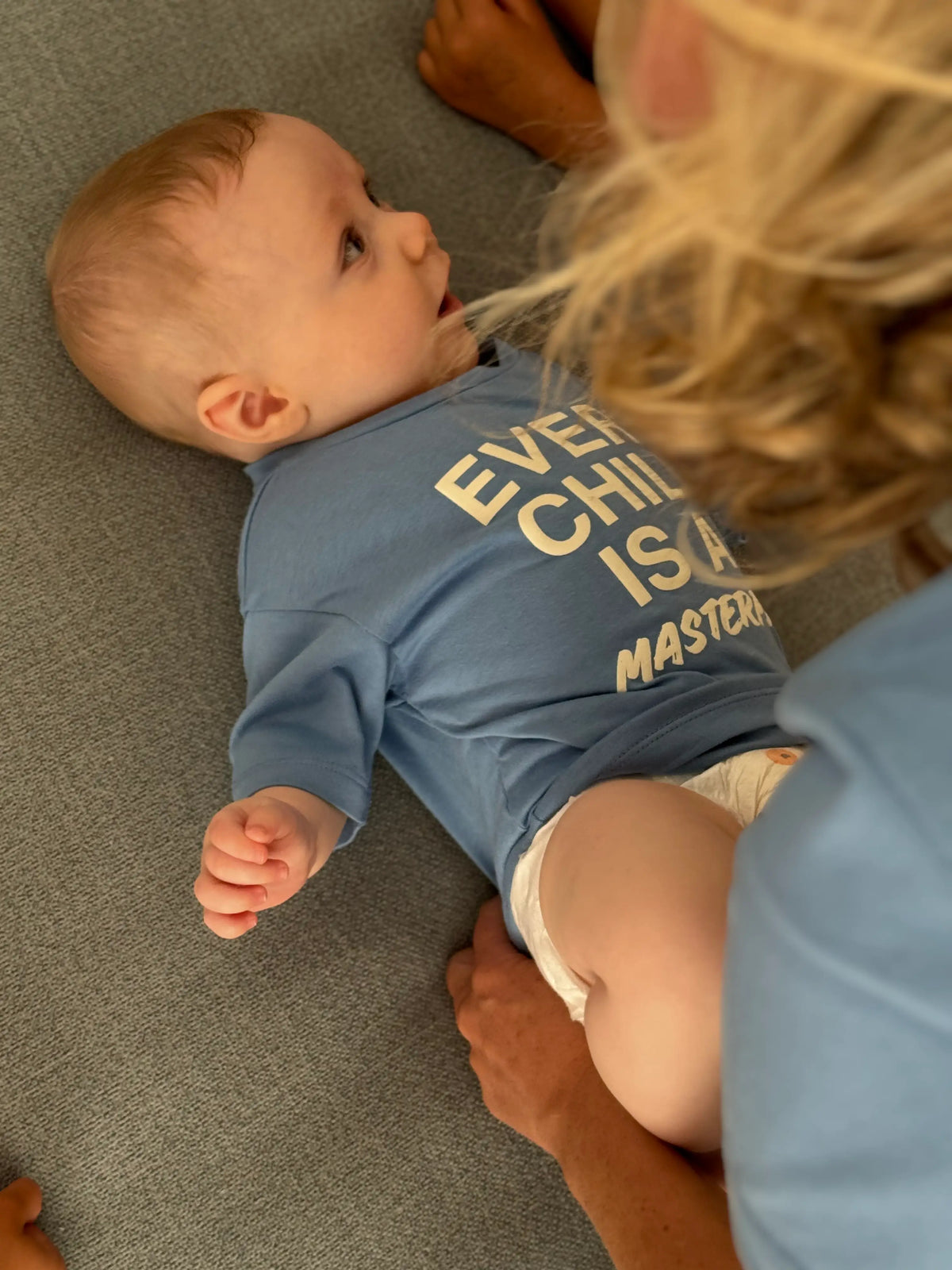 T-shirt bébé et enfant en coton LIMKY assorti à Papa et Maman