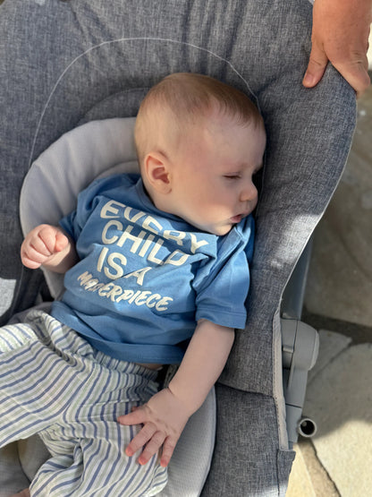 T-shirt bébé et enfant en coton LIMKY assorti à Papa et Maman